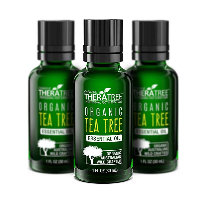 Oleavine TheraTree Organic Tea Tree Oil Bottles