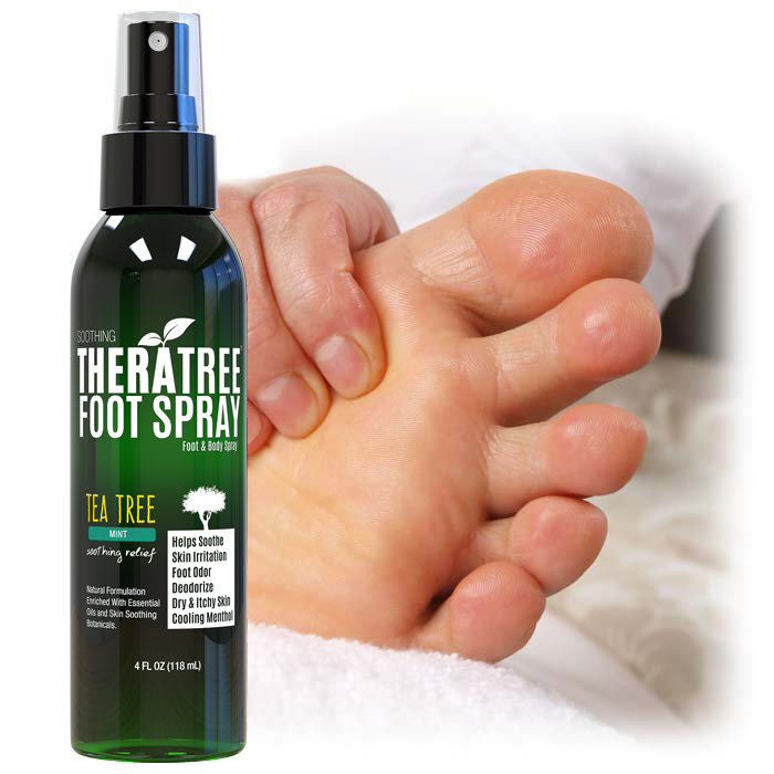 Oleavine TheraTree Foot Spray and Foot